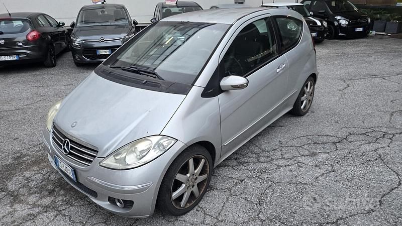Usata Mercedes A150 Avantgarde 95 CV (69 kW) 2005 Nero Coupé