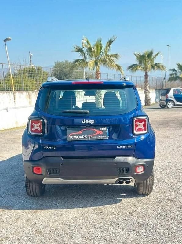 Usata Jeep Renegade 140 CV (102 kW) 2018 Blu SUV