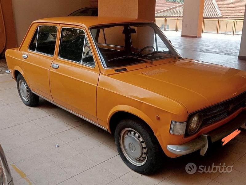 Usata Fiat 128 1970 Giallo Berlina