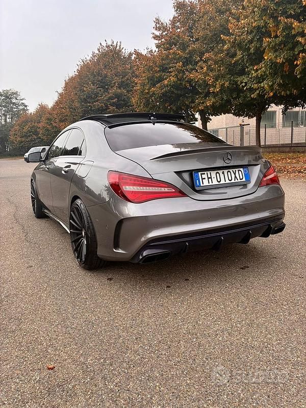 Usata Mercedes CLA45 AMG AMG 381 CV (280 kW) 2017 Grigio Berlina