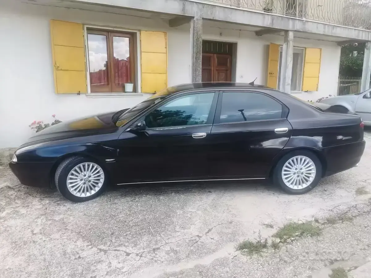 Occasion Alfa Romeo 166 205 PK (150 kW) 1999 Zwart Sedan