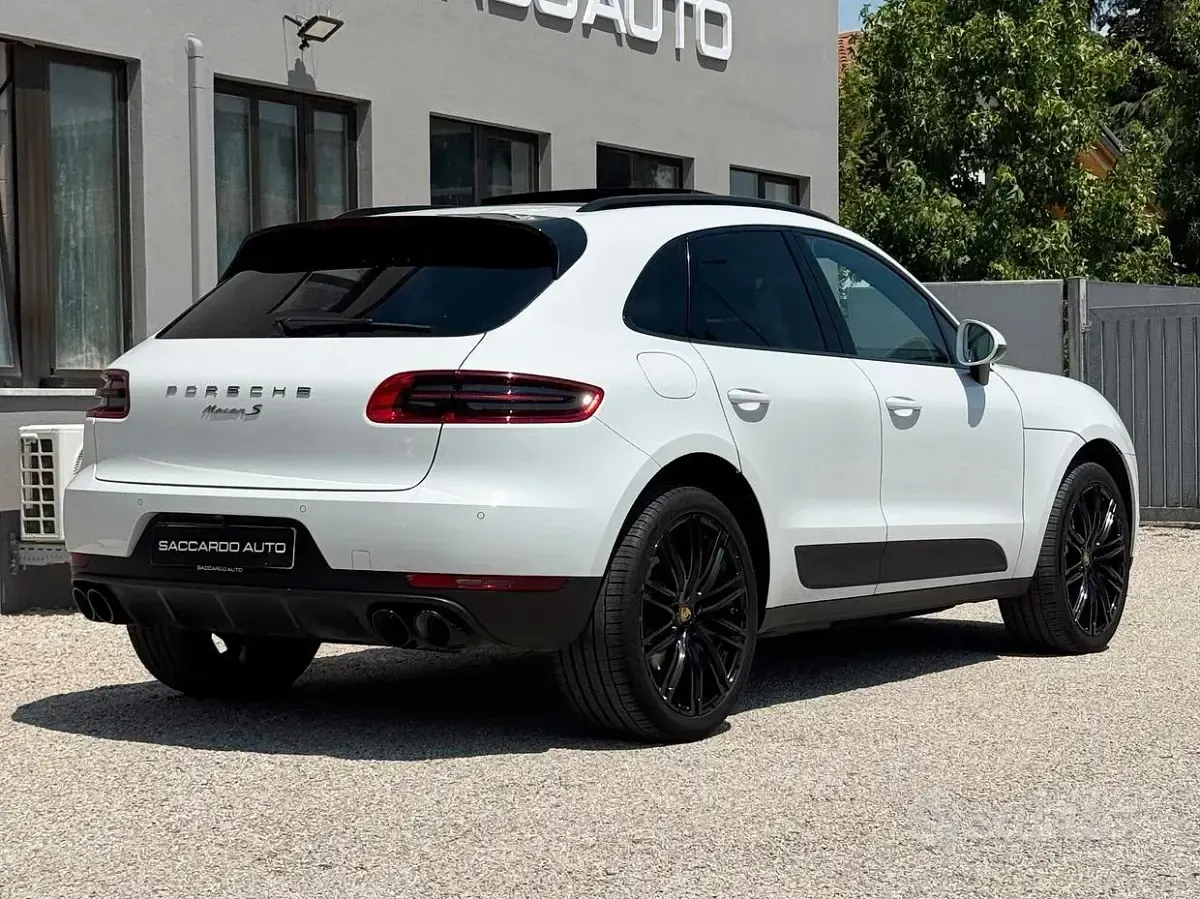 Usata Porsche Macan S 258 CV (189 kW) 2017 Bianco SUV