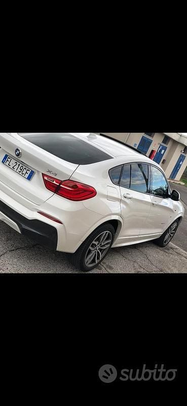 Usata BMW X4 M Sport 190 CV (139 kW) 2017 Bianco SUV