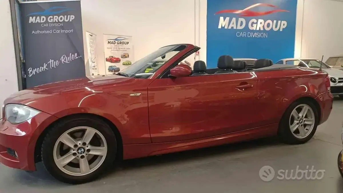 Usata BMW 118 Cabriolet M Sport 143 CV (105 kW) 2009 Bordeaux Cabrio