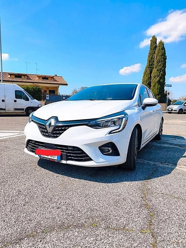 Usata Renault Clio V 131 CV (96 kW) 2020 Bianco Utilitaria