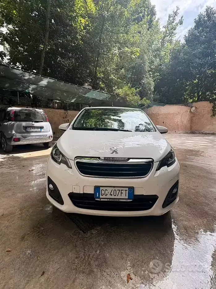 Usata Peugeot 108 Active 72 CV (52 kW) 2021 Bianco Berlina