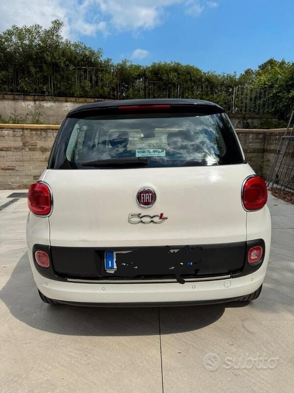 Usata Fiat 500L 85 CV (62 kW) 2015 Bianco Monovolume