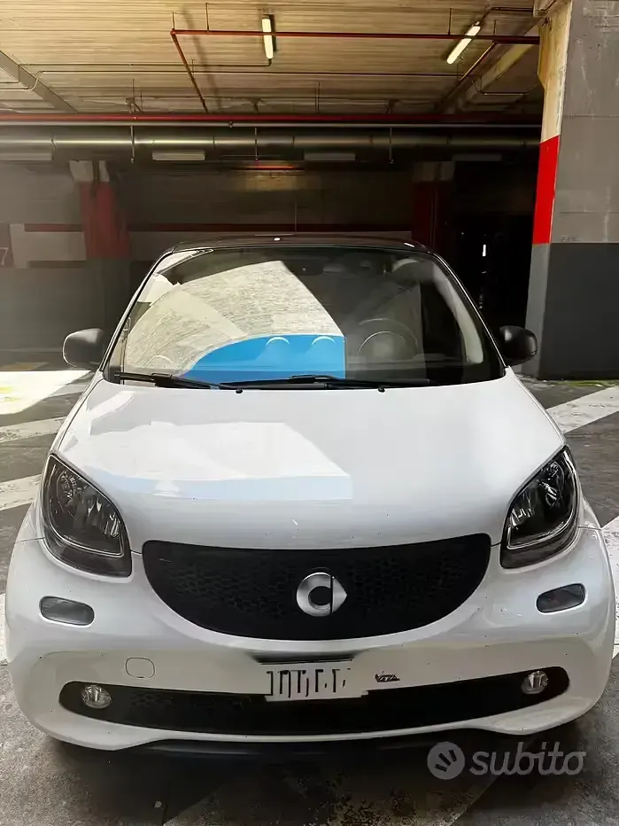 Usata Smart ForFour 71 CV (52 kW) 2018 Bianco Utilitaria