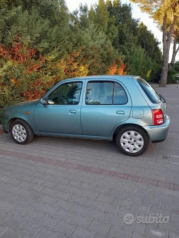 Usata Nissan Micra 2001 Verde Berlina