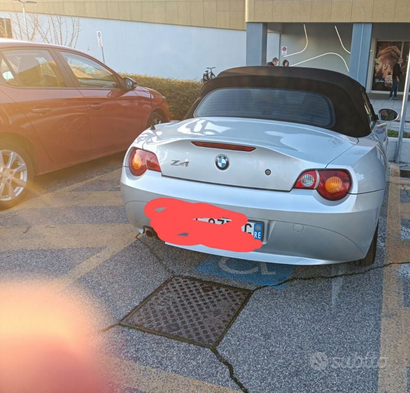 Usata BMW Z4 192 CV (141 kW) 2003 Grigio Cabrio