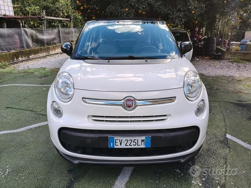 Usata Fiat 500L 80 CV (58 kW) 2014 Bianco Monovolume