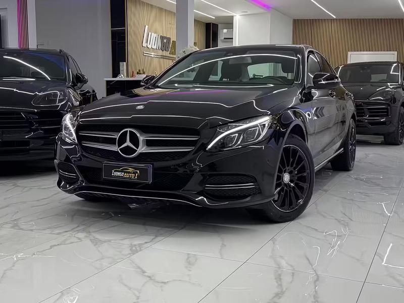 Usata Mercedes C250 Premium 204 CV (150 kW) 2016 Nero Berlina