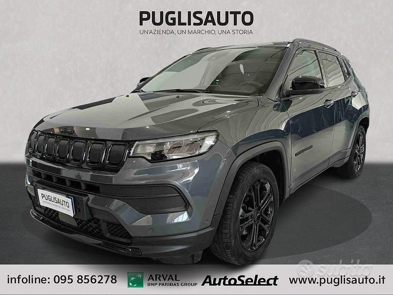 Usata Jeep Compass Night Eagle 131 CV (96 kW) 2022 Grigio SUV
