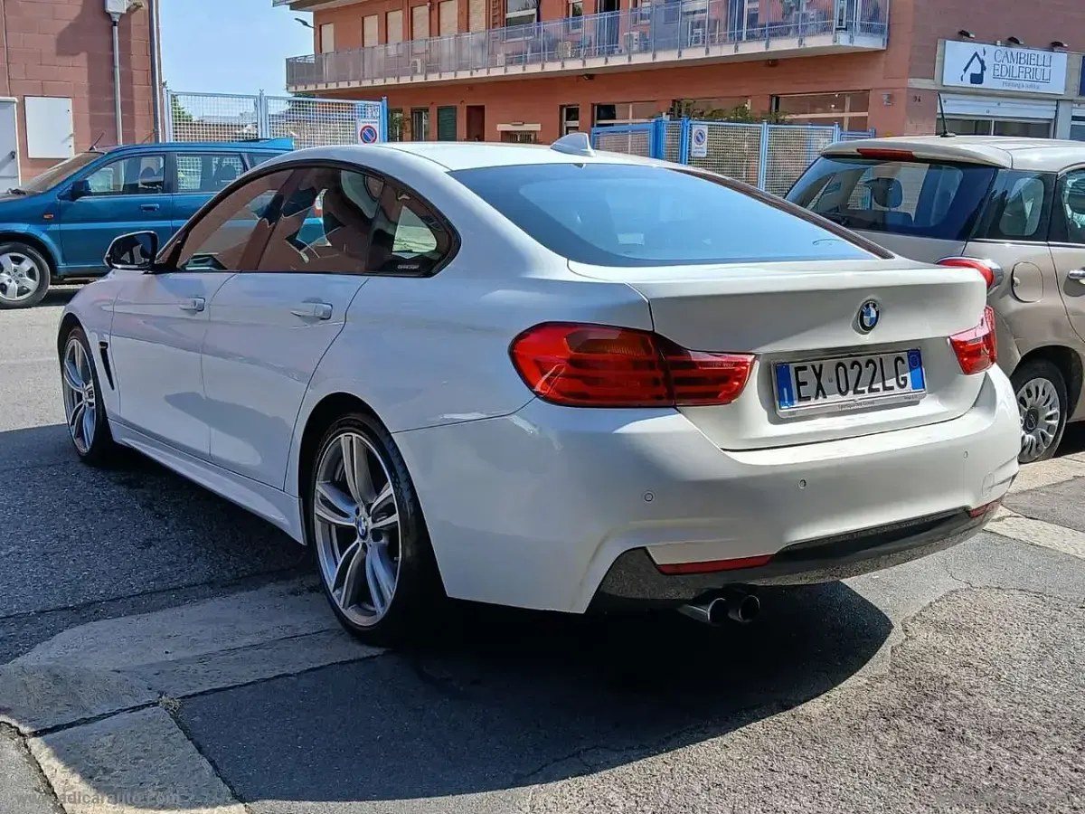 Usata BMW 430 Gran Coupé M Sport 258 CV (189 kW) 2014 Bianco Coupé