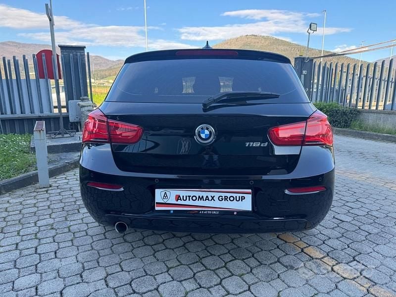 Usata BMW 116 Comfort Edition 116 CV (85 kW) 2017 Nero Utilitaria