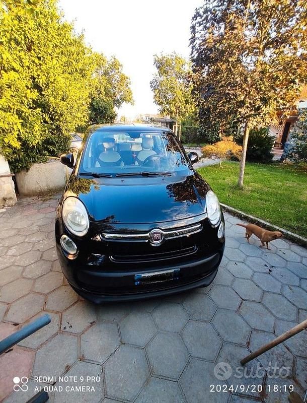 Usata Fiat 500L 85 CV (62 kW) 2015 Nero Monovolume