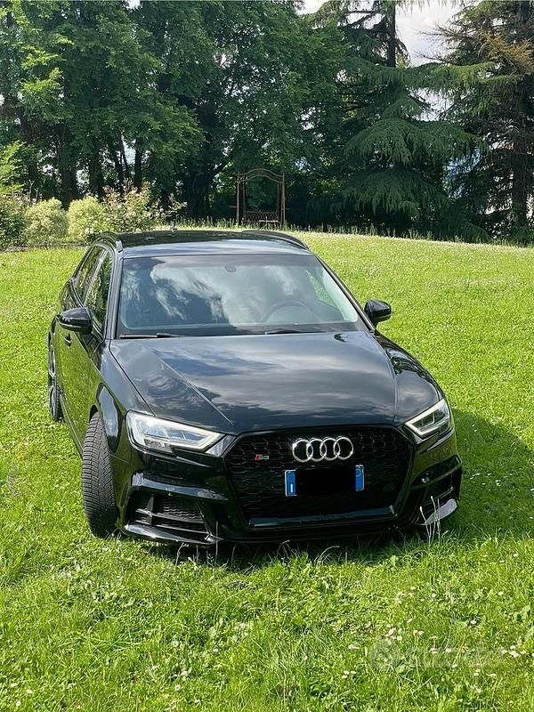 Usata Audi S3 310 CV (228 kW) 2018 Nero Berlina
