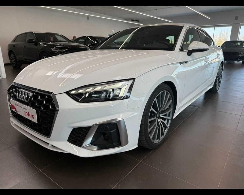 Usata Audi A5 S-Line 204 CV (150 kW) 2022 Bianco Coupé