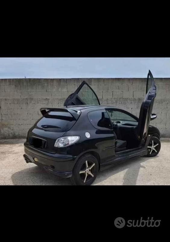 Usata Peugeot 206 2007 Nero
