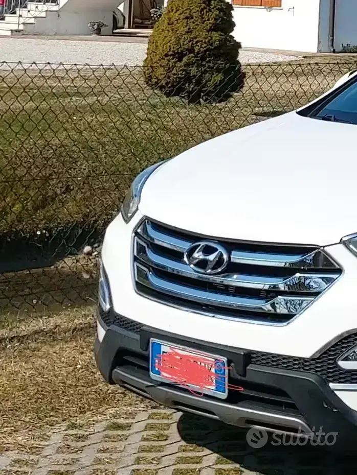 Usata Hyundai Santa Fe 150 CV (110 kW) 2013 Bianco SUV