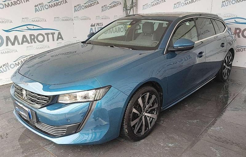 Usata Peugeot 508 Allure 163 CV (119 kW) 2019 Blu/azzurro Station wagon