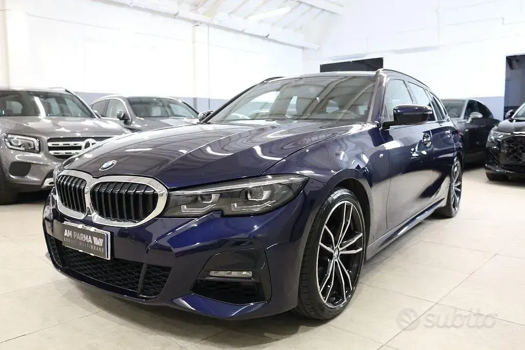 Usata BMW 320 M Sport 190 CV (139 kW) 2022 Blu Station wagon