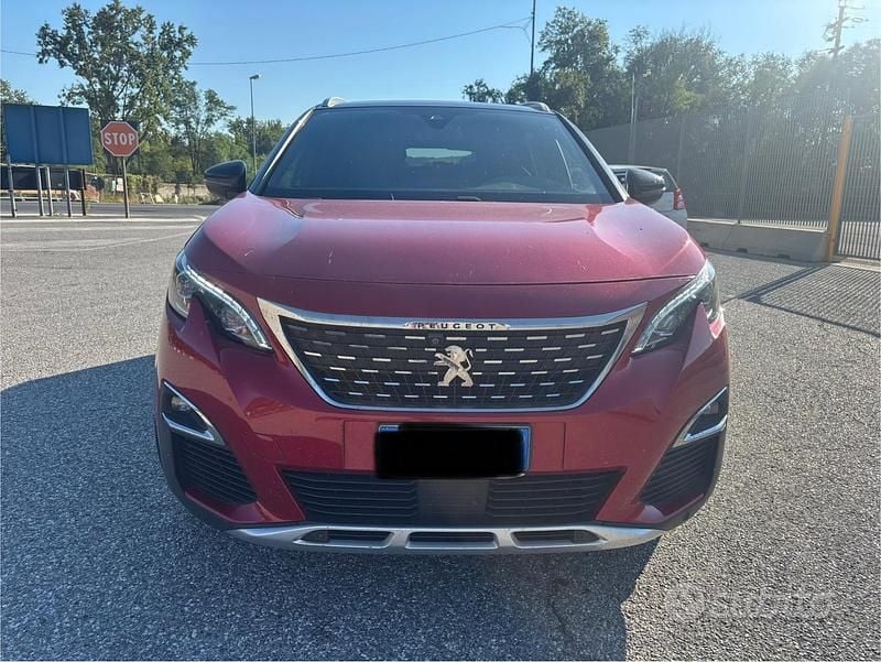 Usata Peugeot 3008 GT-line 120 CV (88 kW) 2018 Rosso SUV