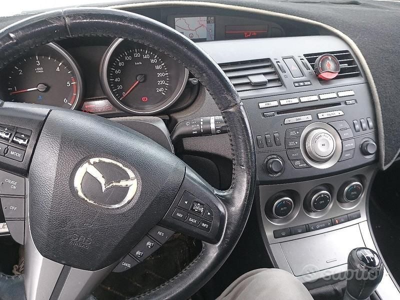 Usata Mazda 3 109 CV (80 kW) 2009 Bianco Berlina