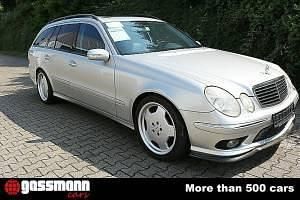 Usata Mercedes E500 Avantgarde 306 CV (225 kW) 2004 Argento Station wagon