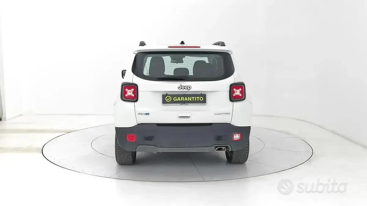 Usata Jeep Renegade Limited 190 CV (139 kW) 2022 Bianco SUV