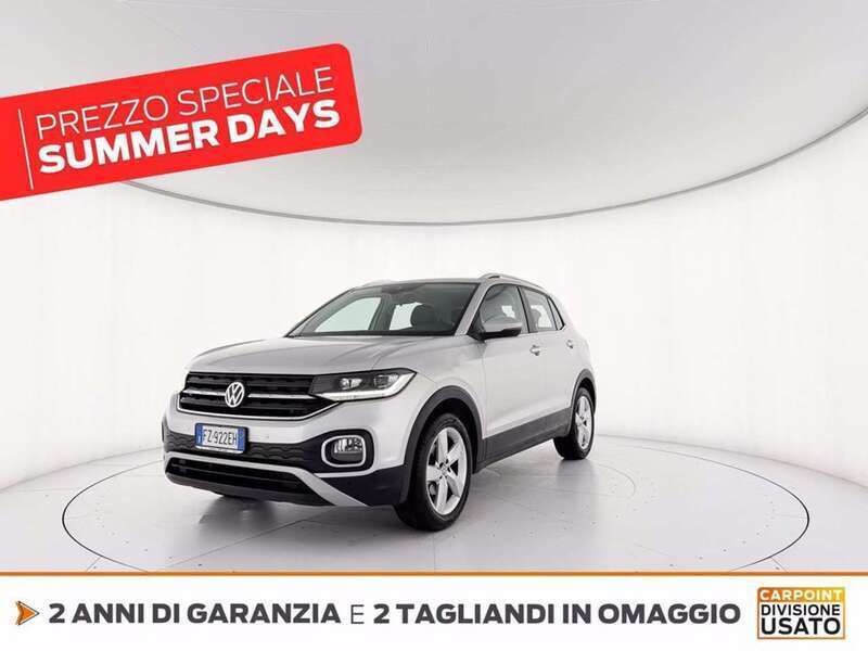 Grigio Usata 2020 VW T-Cross Advance SUV | 16.090 € (Super prezzo) - Immagine 1/3