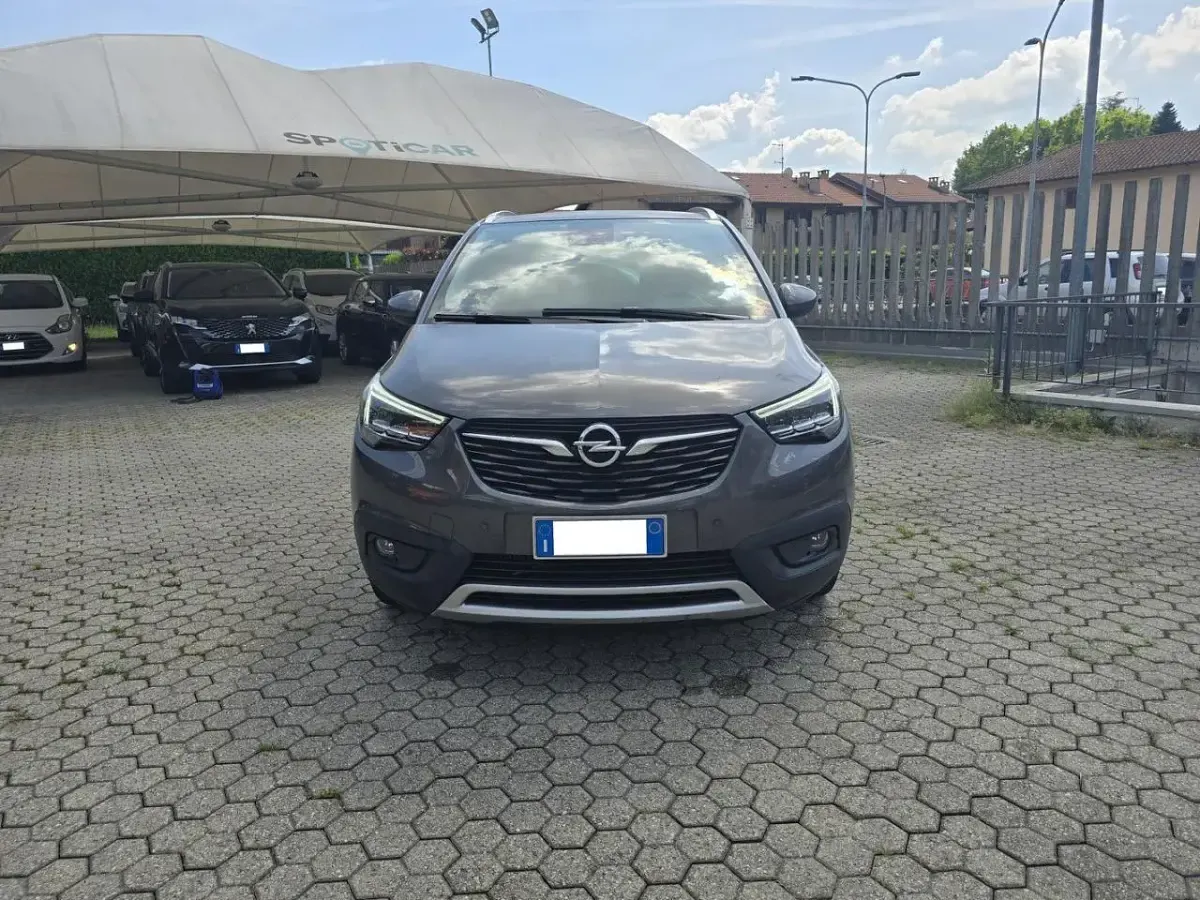 Usata Opel Crossland X Ultimate 120 CV (88 kW) 2020 Grigio scuro SUV