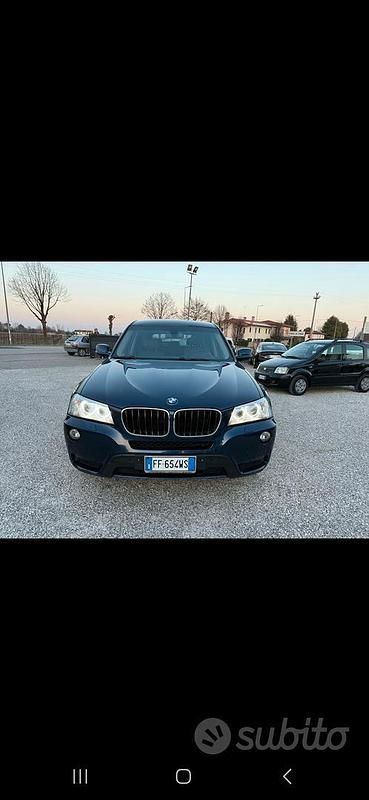 Usata BMW X3 2012 Blu SUV