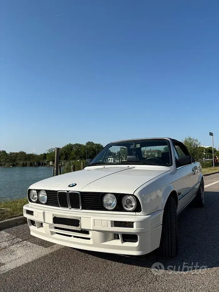 Usata BMW 320 116 CV (85 kW) 1990 Bianco Cabrio