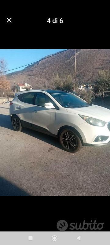 Usata Hyundai ix35 136 CV (100 kW) 2011 Bianco SUV