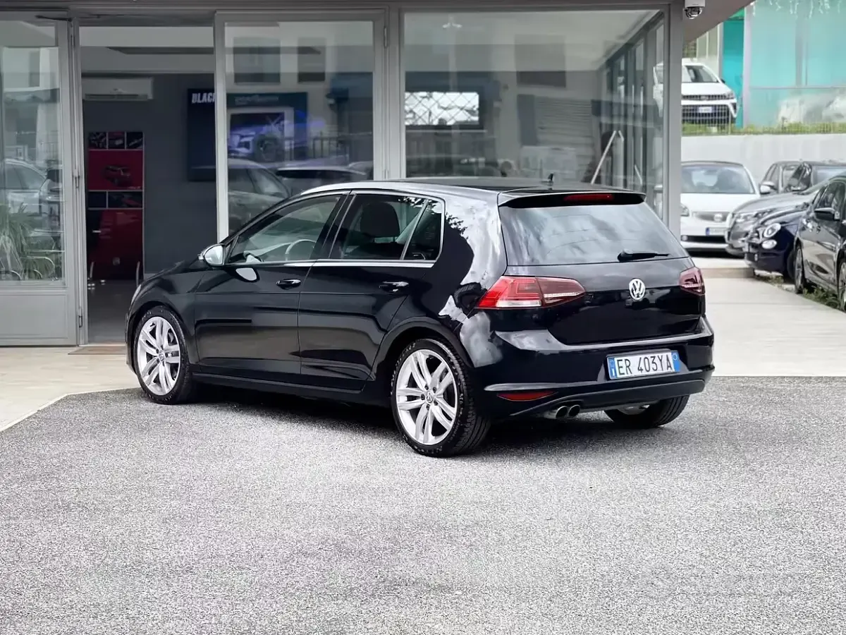 Usata VW Golf VII 140 CV (102 kW) 2013 Nero Berlina