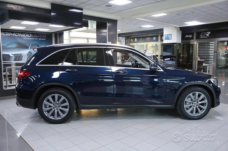 Usata Mercedes GLC350 Exclusive 258 CV (189 kW) 2018 Blu SUV