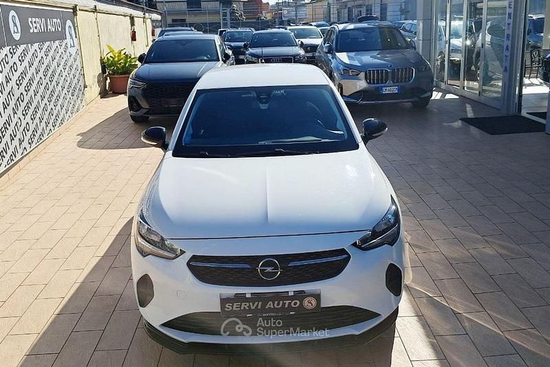 Usata Opel Corsa Elegance 102 CV (75 kW) 2020 Bianco Utilitaria