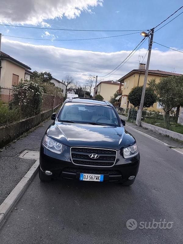Usata Hyundai Santa Fe 2007 Nero SUV