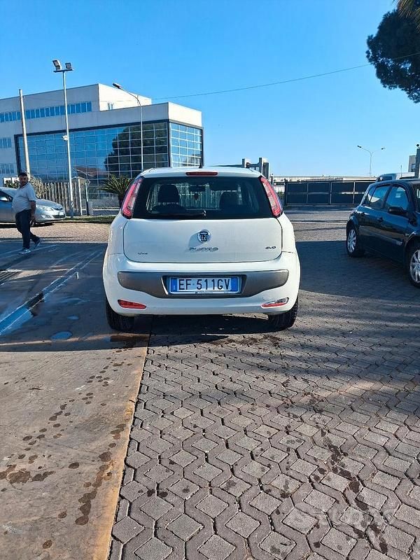 Usata Fiat Punto Evo 95 CV (69 kW) 2010 Bianco Utilitaria