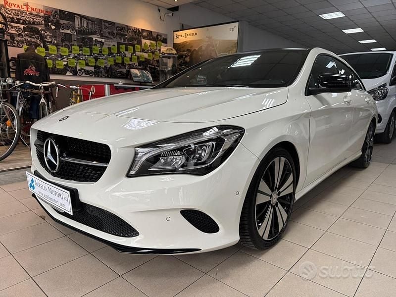 Usata Mercedes CLA180 109 CV (80 kW) 2017 Bianco Berlina