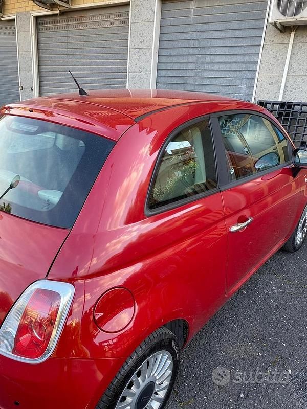 Usata Fiat 500 69 CV (50 kW) 2010 Rosso Berlina