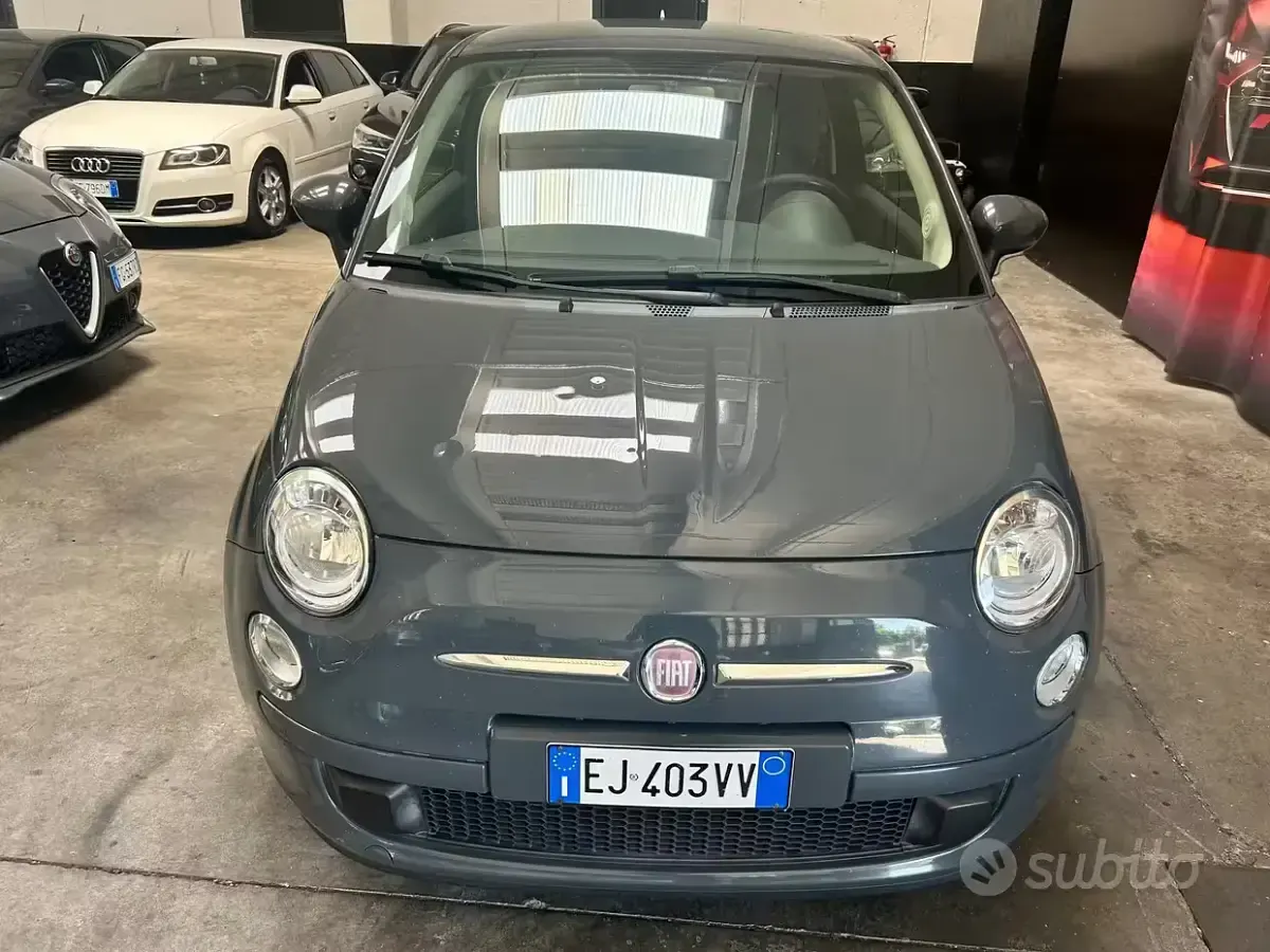 Usata Fiat 500 95 CV (69 kW) 2011 Grigio Utilitaria