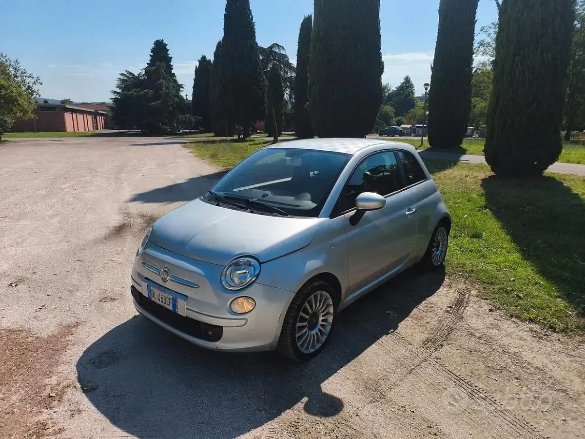 Usata Fiat 500 100 CV (73 kW) 2007 Grigio Utilitaria