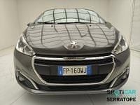 Usata Peugeot 208 Access 82 CV (60 kW) 2018 Grigio Utilitaria