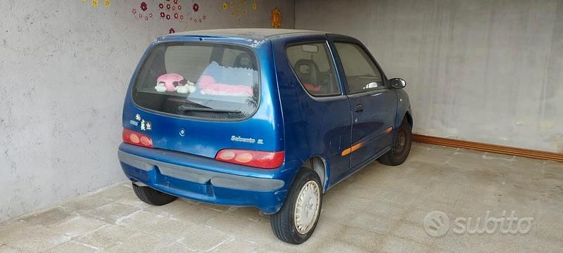 Usata Fiat 600 2002 Blu Utilitaria