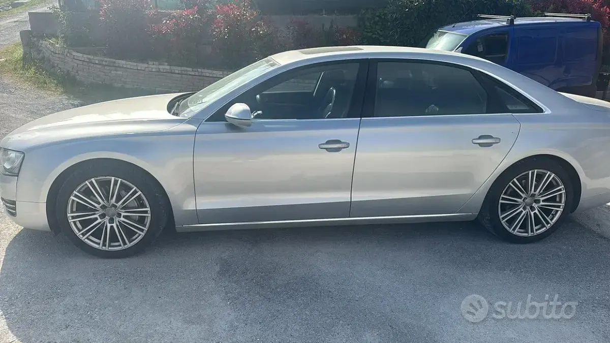 Usata Audi A8L 250 CV (183 kW) 2014 Grigio Berlina