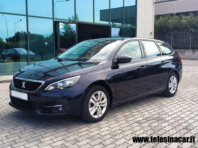 Usata Peugeot 308 Business-Line 131 CV (96 kW) 2020 Blu metallizzato Station wagon