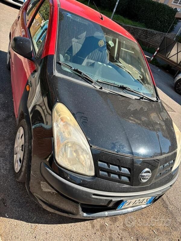 Usata Nissan Micra 86 CV (63 kW) 2010 Rosso Utilitaria