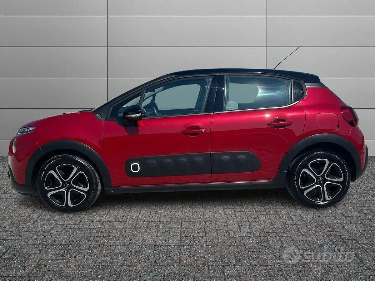 Usata Citroën C3 PureTech 110 CV (80 kW) 2017 Rosso Berlina